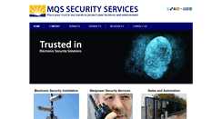 Desktop Screenshot of mqssecurity.com.au
